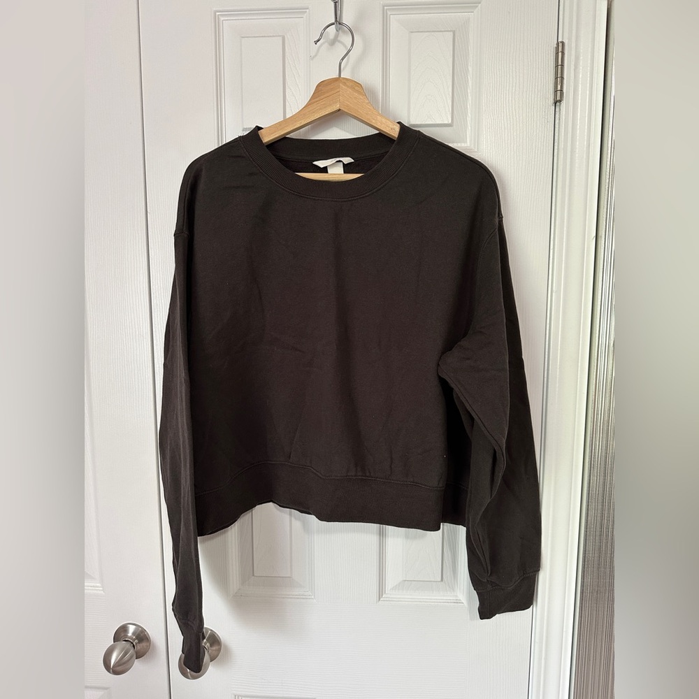 H&M Women’s Crop Sweatshirt